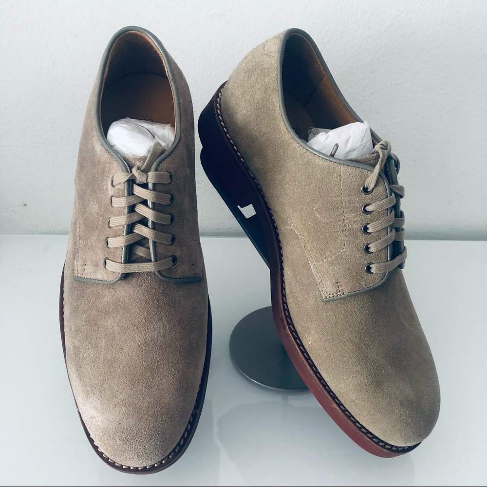 POLO RALPH LAUREN LEATHER PLAIN TOE SHOES.8.5 - Picture 1 of 9
